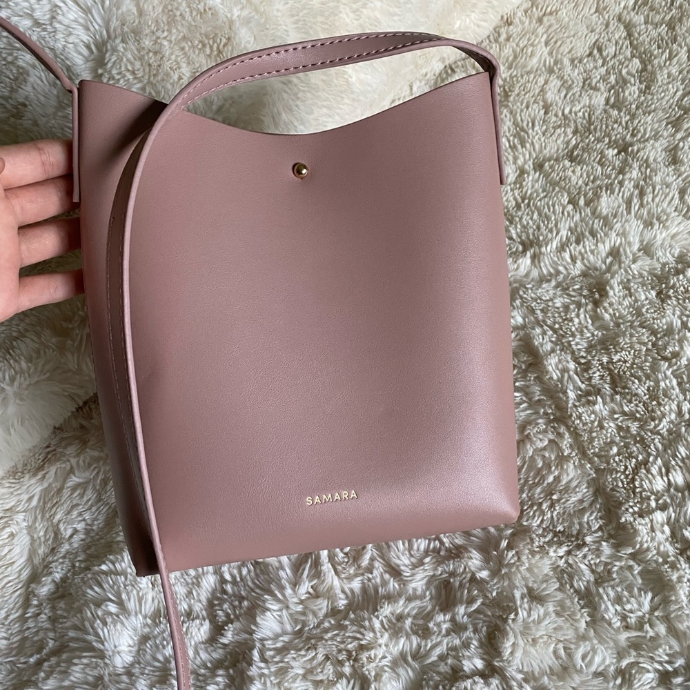samara Medium shoulder crossbody bag Pink tote